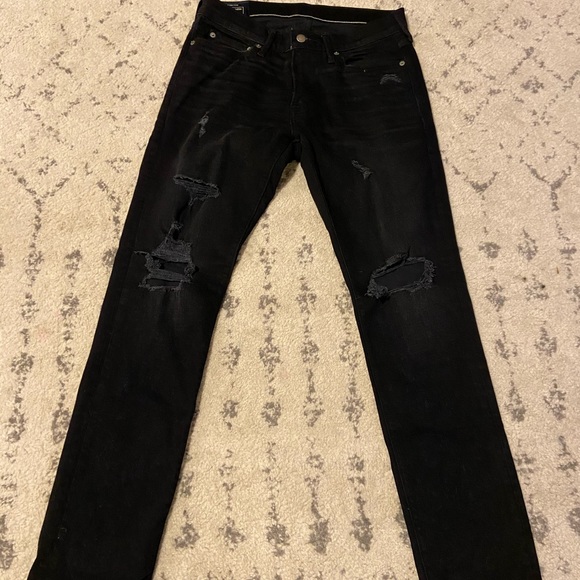 Abercrombie Ripped Stretch Skinny Jeans - Picture 1 of 3